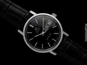 1977 Omega Seamaster Mens Watch, Automatic, Quick-Set Day & Date - Stainless Steel