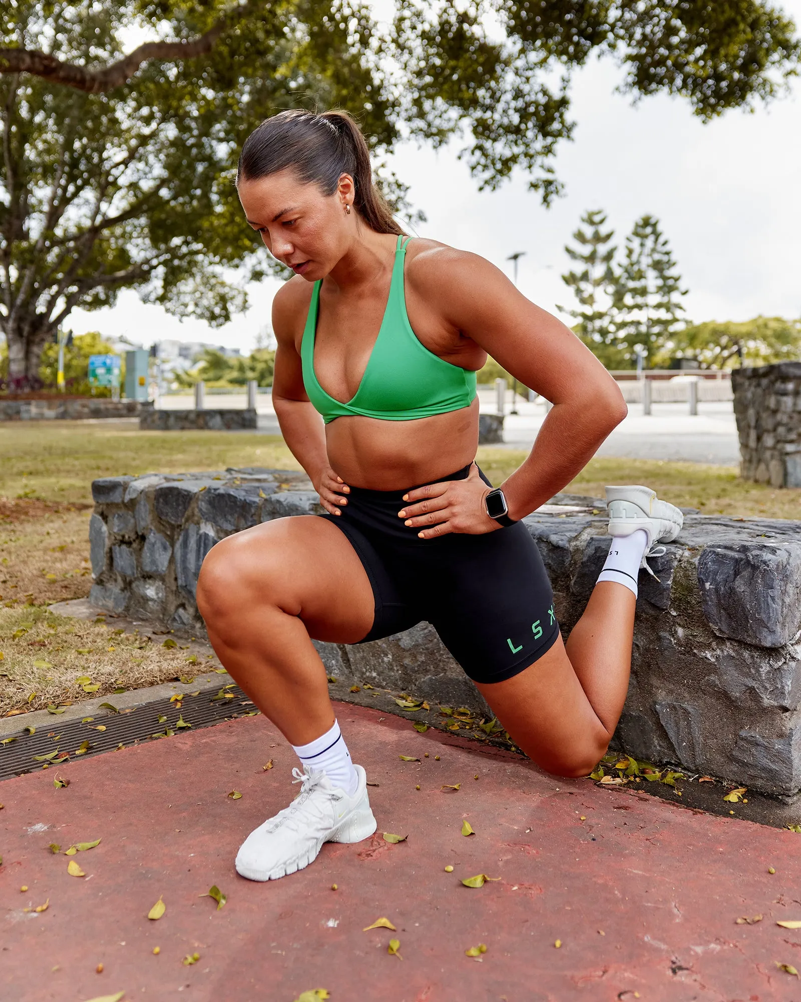 Agile Sports Bra - Impact Green