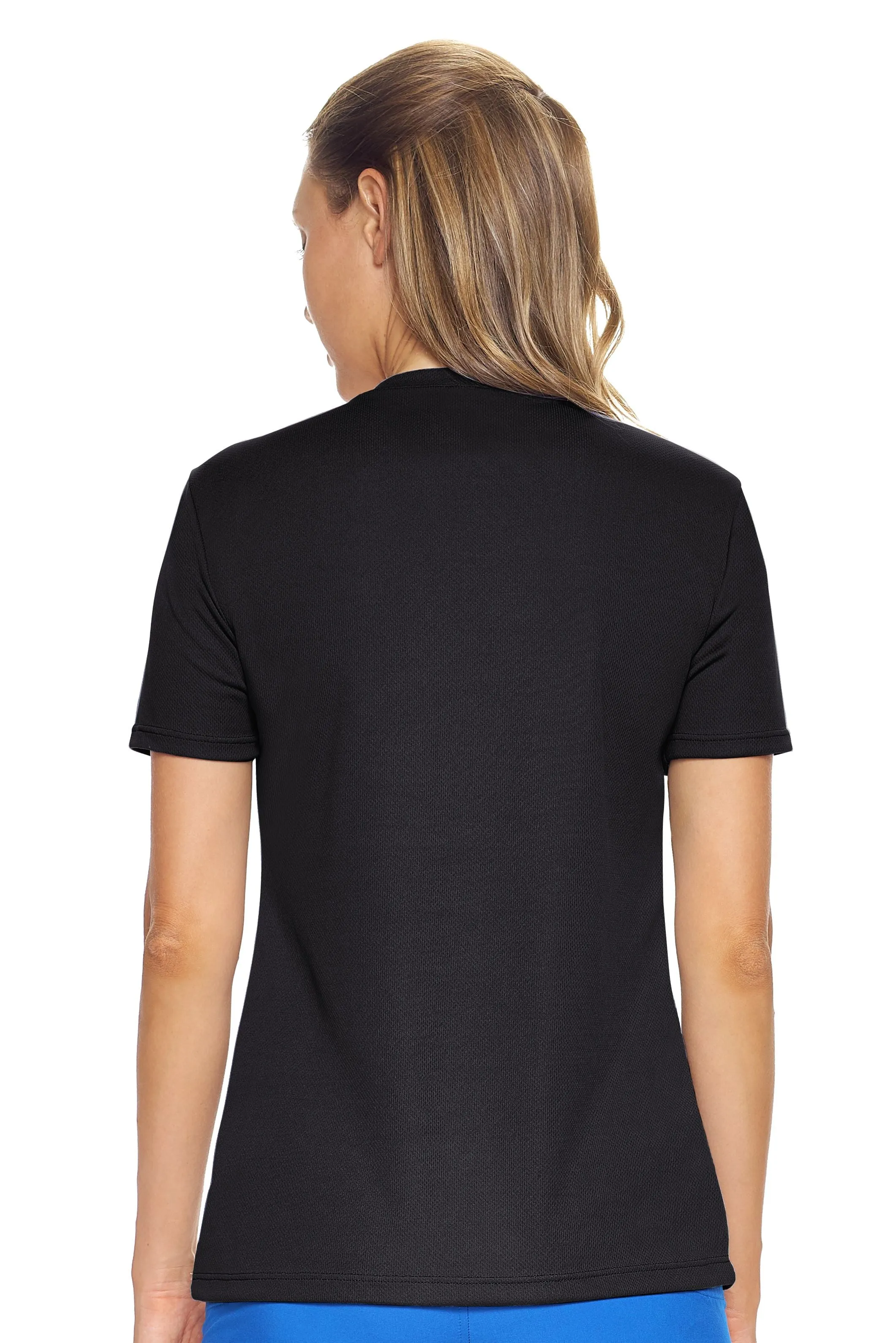 AJ202 Oxymesh™ V-Neck Tech Tee - Imported