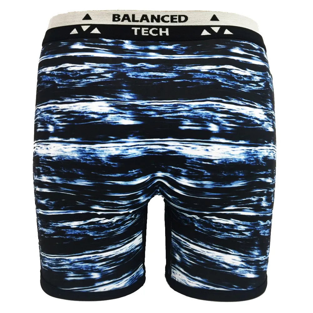 BALANCED TECH PRINTED PERFORMANCE BOXER BRIEF