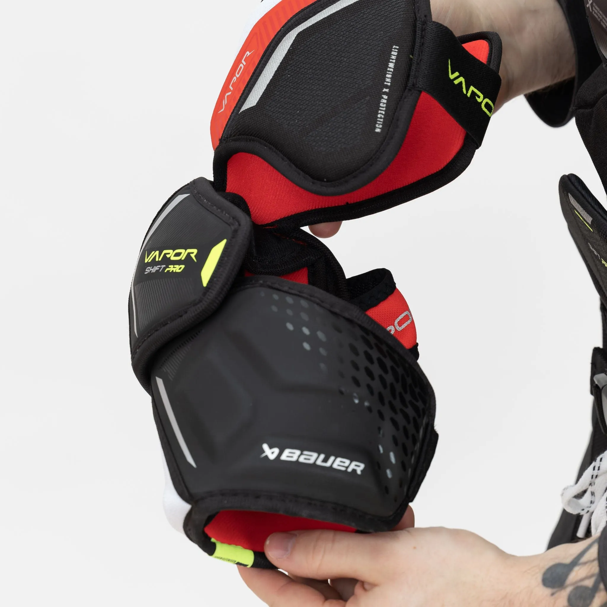 Bauer Vapor Shift Pro Intermediate Hockey Elbow Pads - 2022
