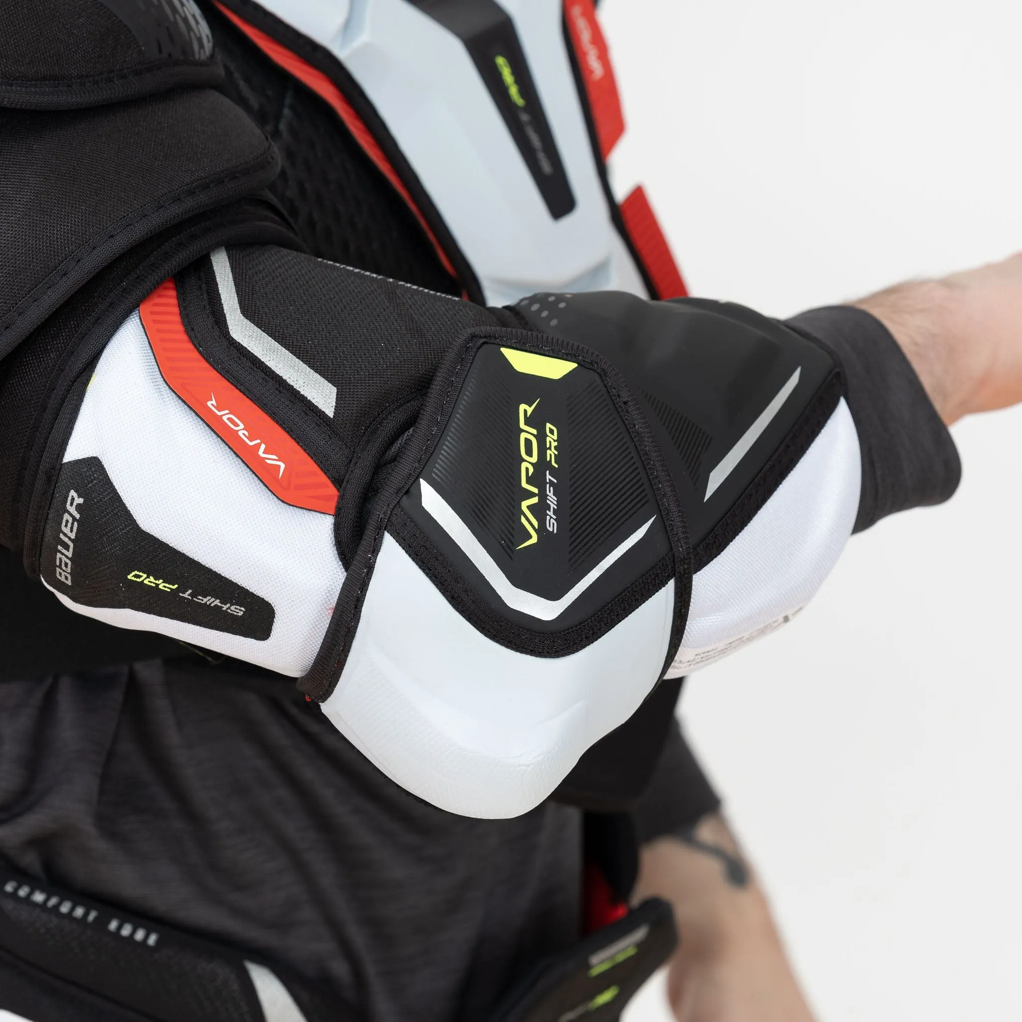 Bauer Vapor Shift Pro Junior Hockey Elbow Pads - 2022