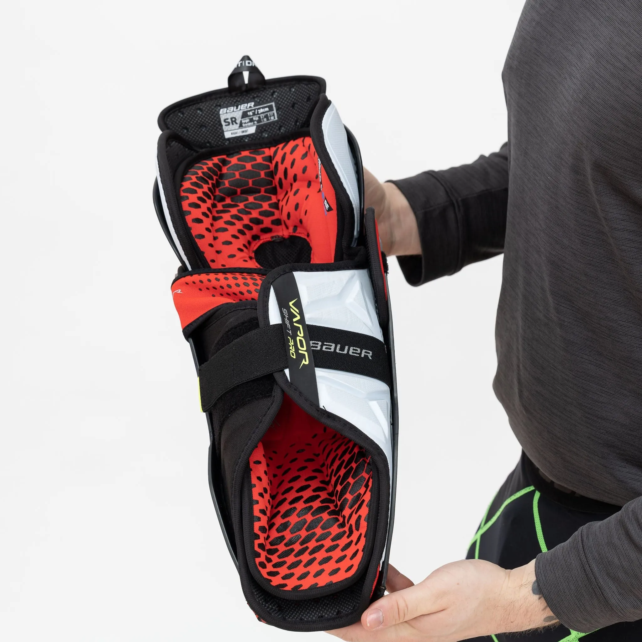 Bauer Vapor Shift Pro Senior Hockey Shin Guards - (2022)