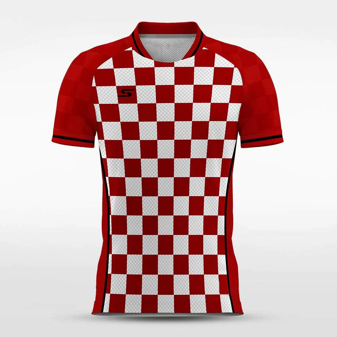 Cardinal-Men’s Sublimated Soccer Jersey