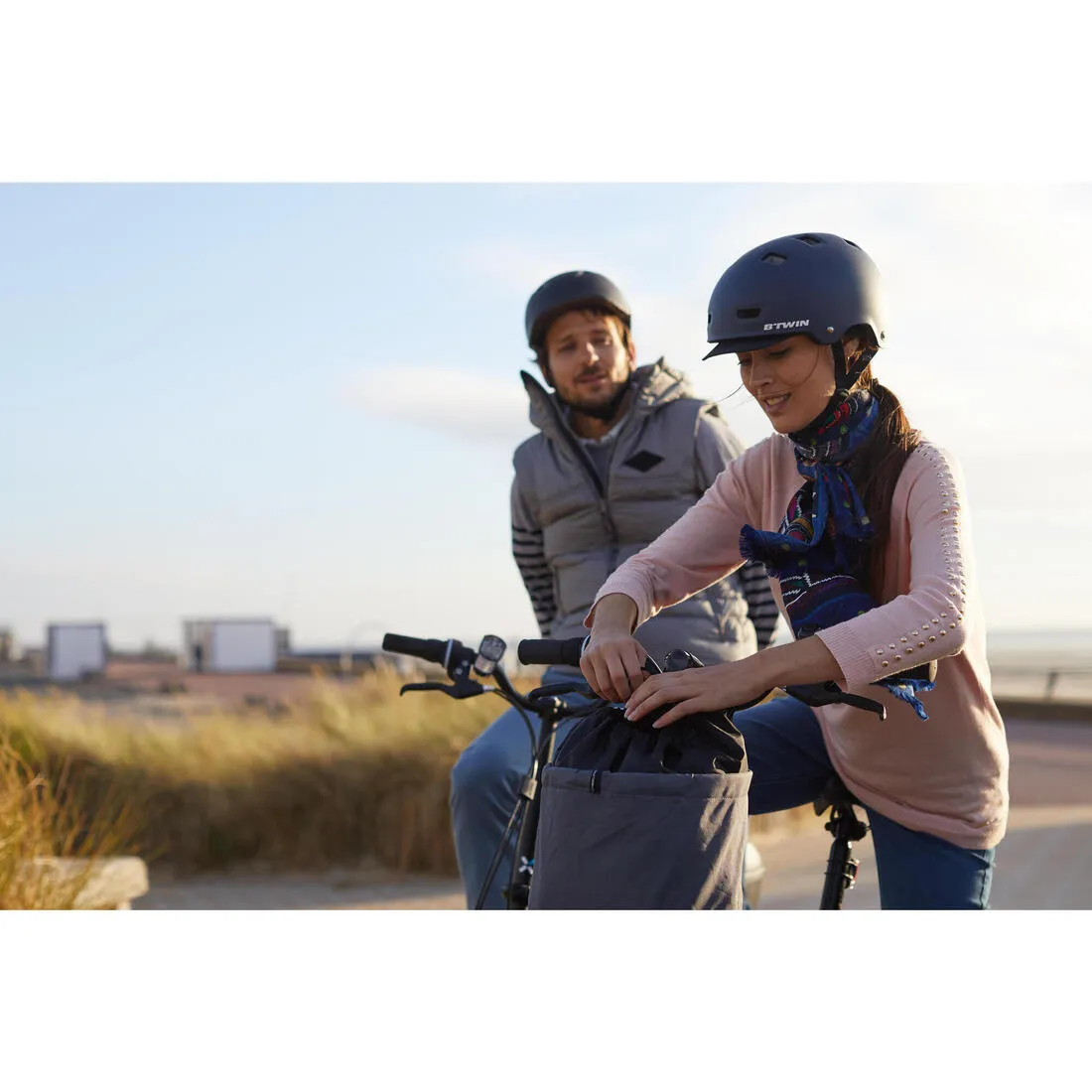 Flexible Folding Bike Basket 10L