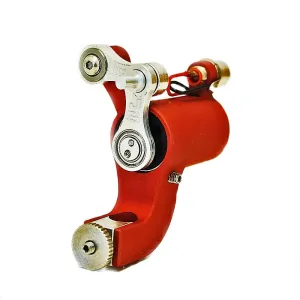 JACK STEEL MK3 ROTARY TATTOO MACHINE RED