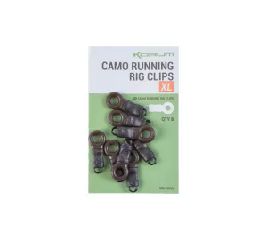 Korum Camo Running Rig Clips XL