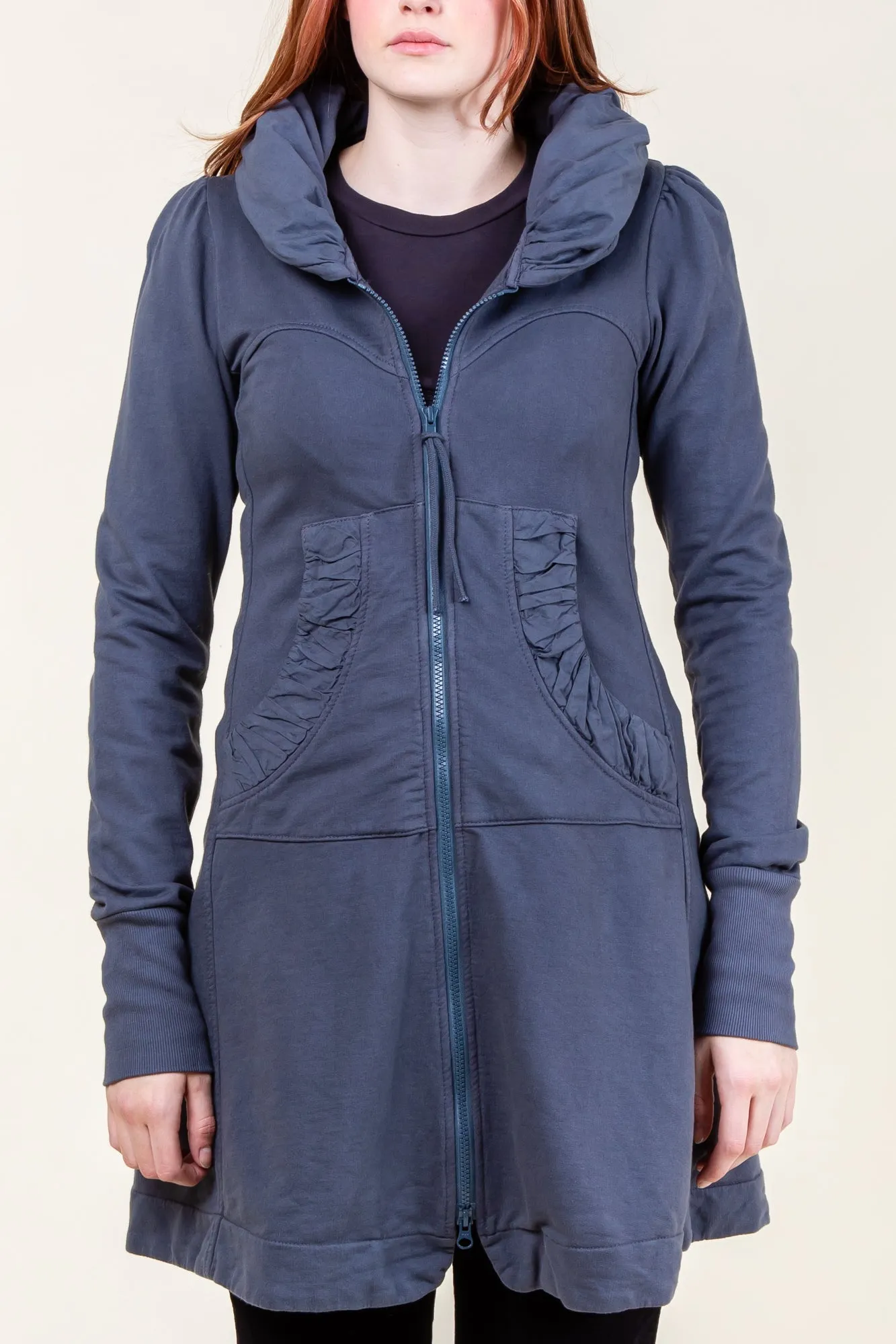 Long Cloak Hoodie in Tattoo