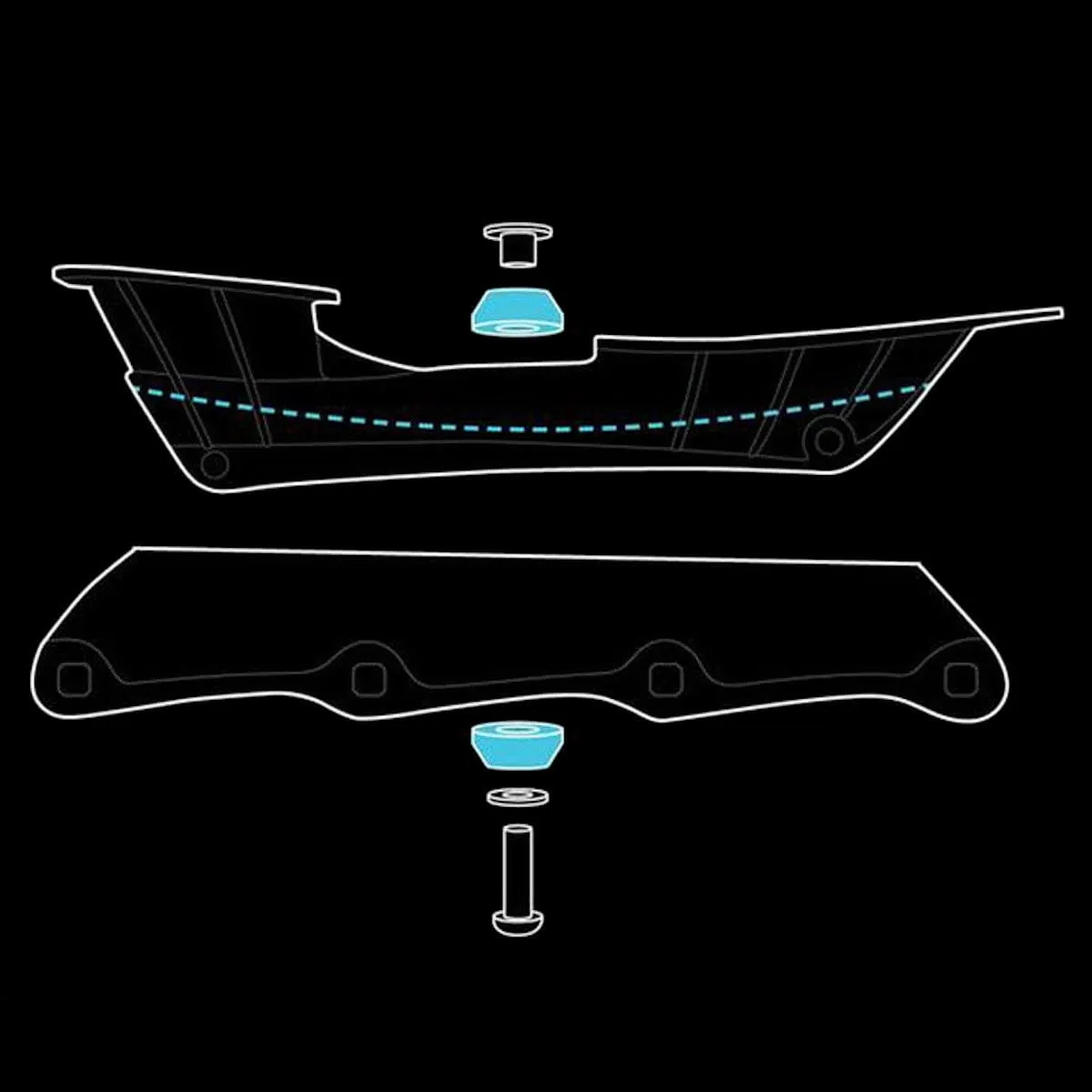 Marsblade 01 Roller Hockey Chassis