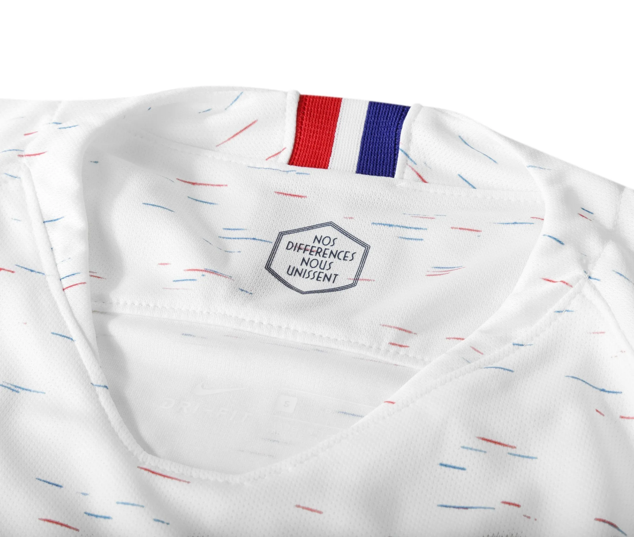 Men #10 Kylian Mbappe Jersey White France National 2018 FIFA World Cup