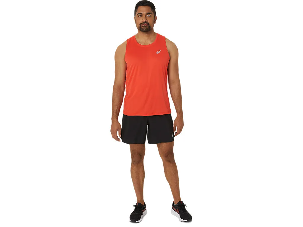 Men's Asics Silver Singlet (2)