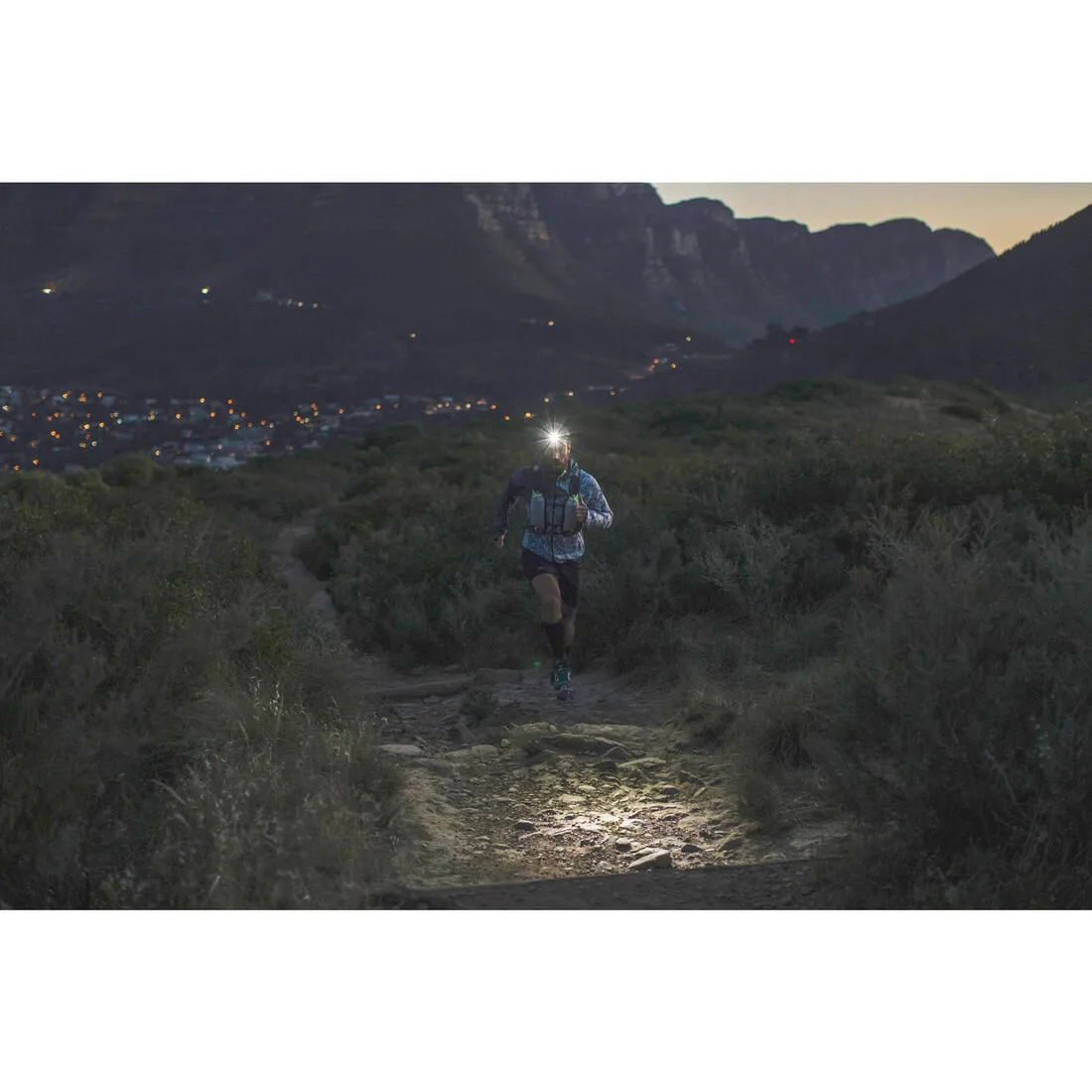 OnNight 210 Trail Running Head Torch 100 Lumens - Blue 2018