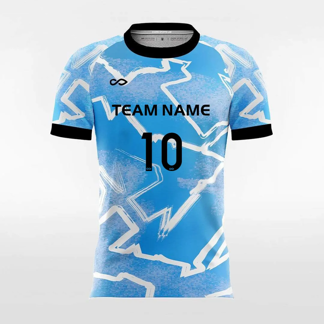 Pop Camouflage 4 - Customized Men's Sublimated Soccer Jersey