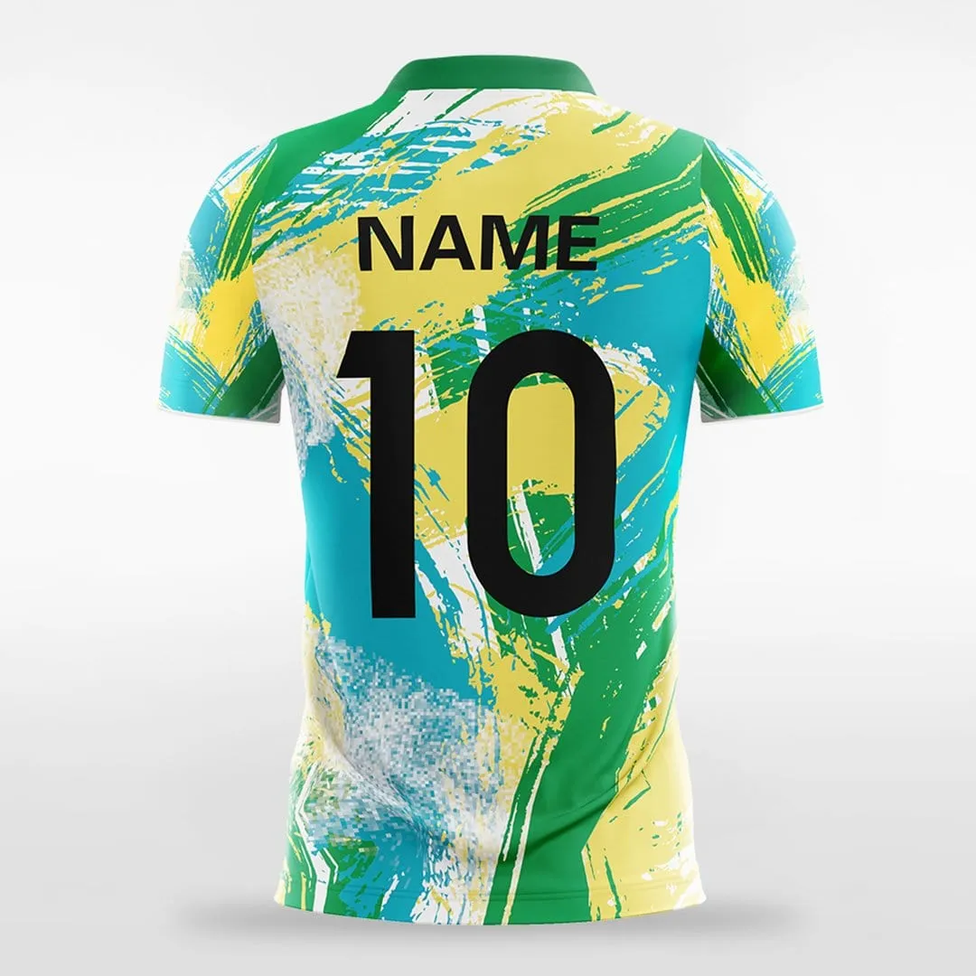 Pop Camouflage 5 - Customized Men's Sublimated Soccer Jersey