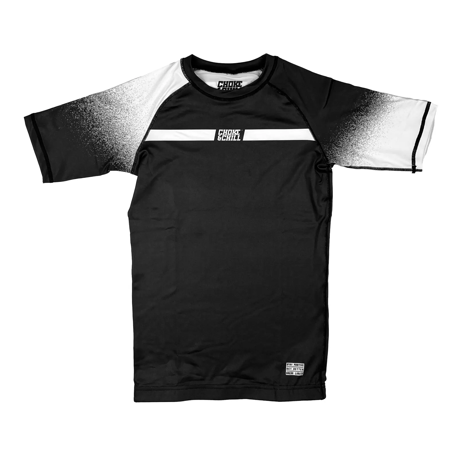 Ranked Rashguard - White - Short Sleeve