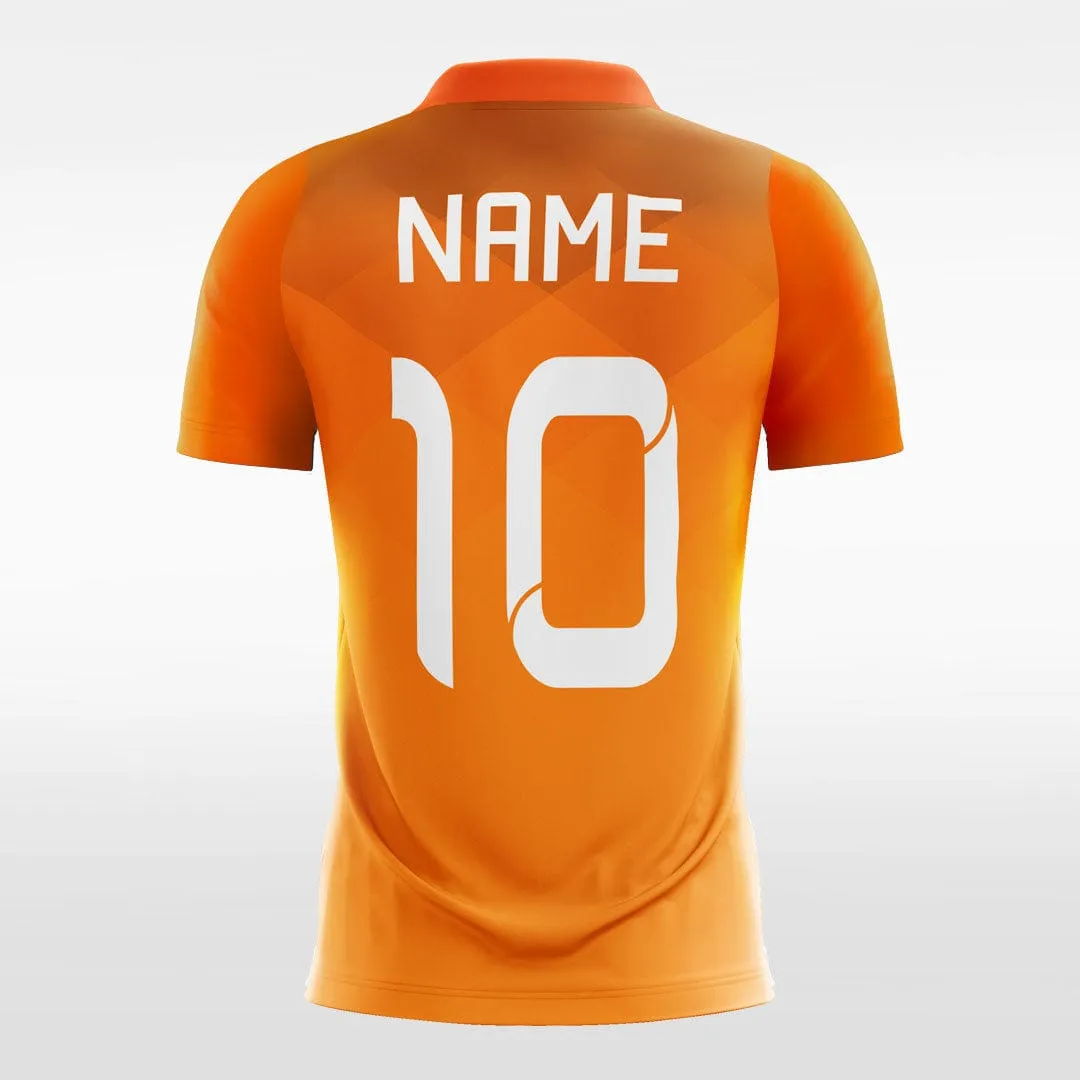 Reflection - Customized Men's Sublimated Soccer Jersey Fluorescent