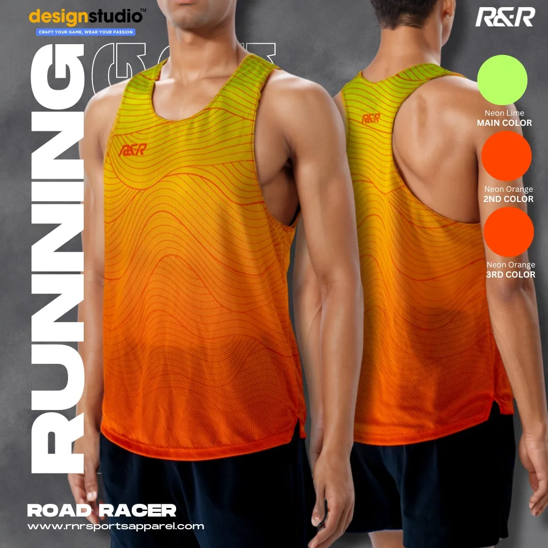 Roadracer Neon Running Singlet