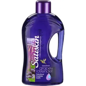 Satiskin Luxurious Grape & Lavender Bubble Bath 2 Litre