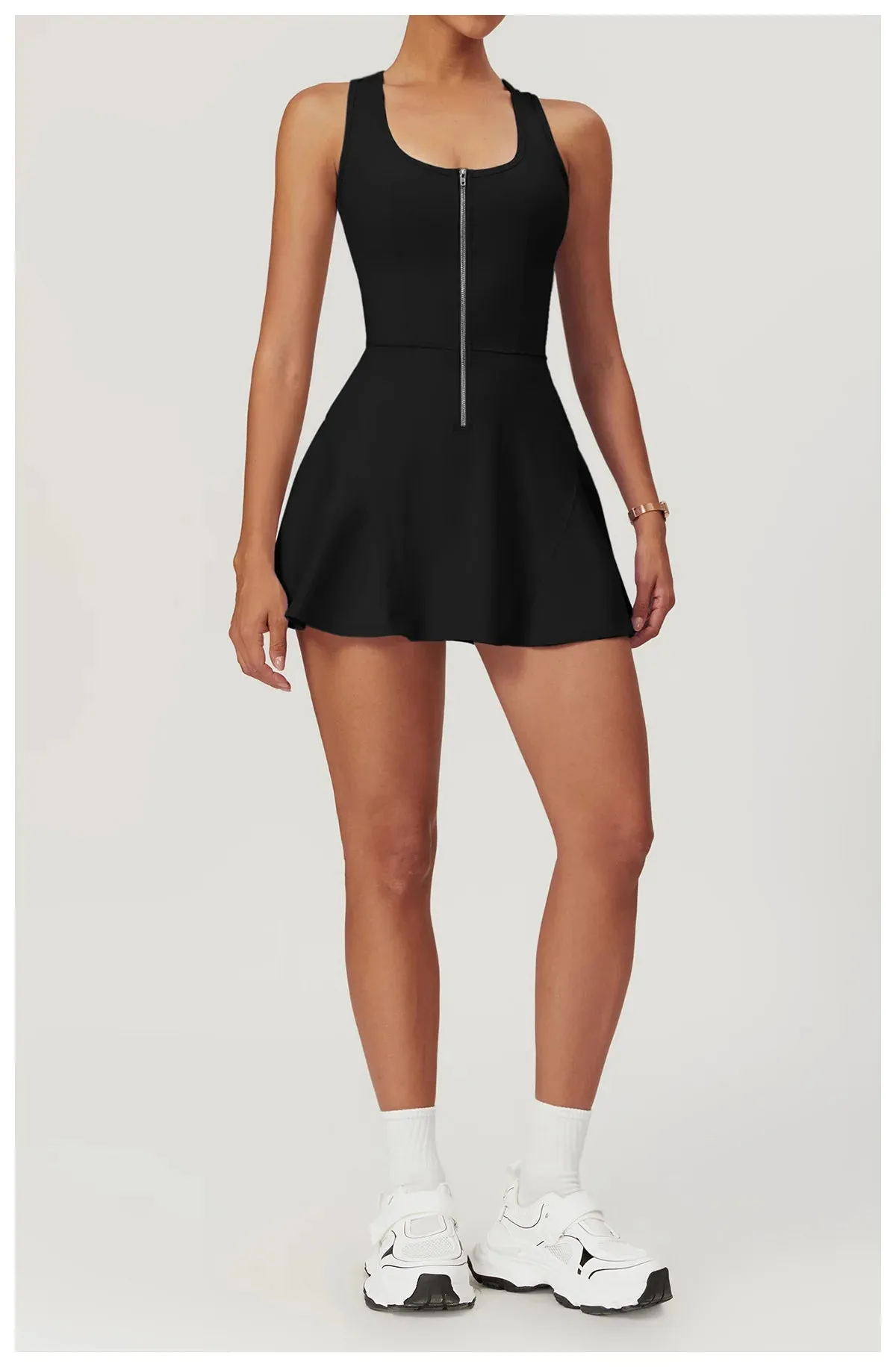 Sleeveless Skirt Bodysuit