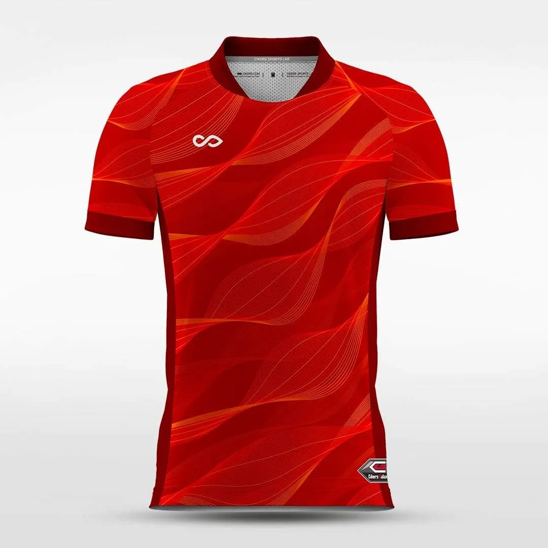 Streamer - Customized Men's Sublimated Soccer Jersey