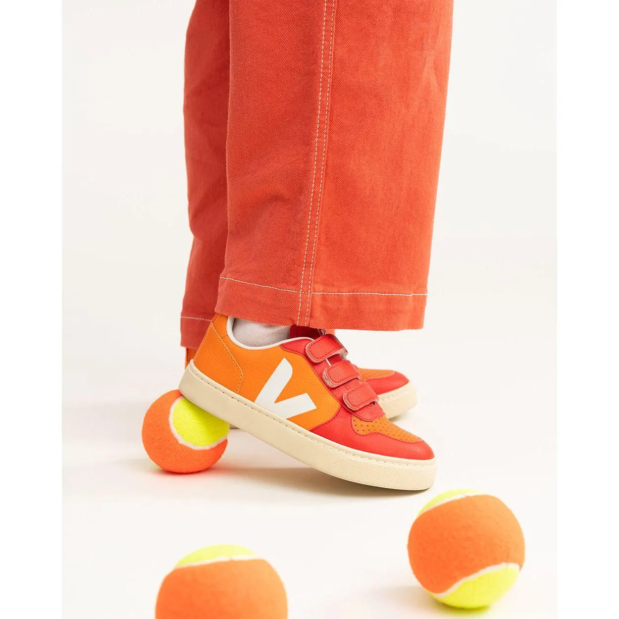 V-10 Chromefree Leather - TAO Orange